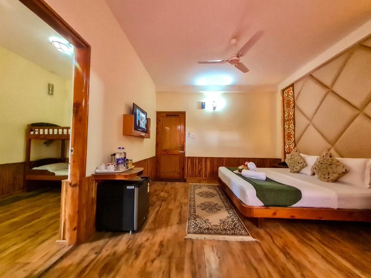 Hotel Mountain Top Manāli Exterior foto