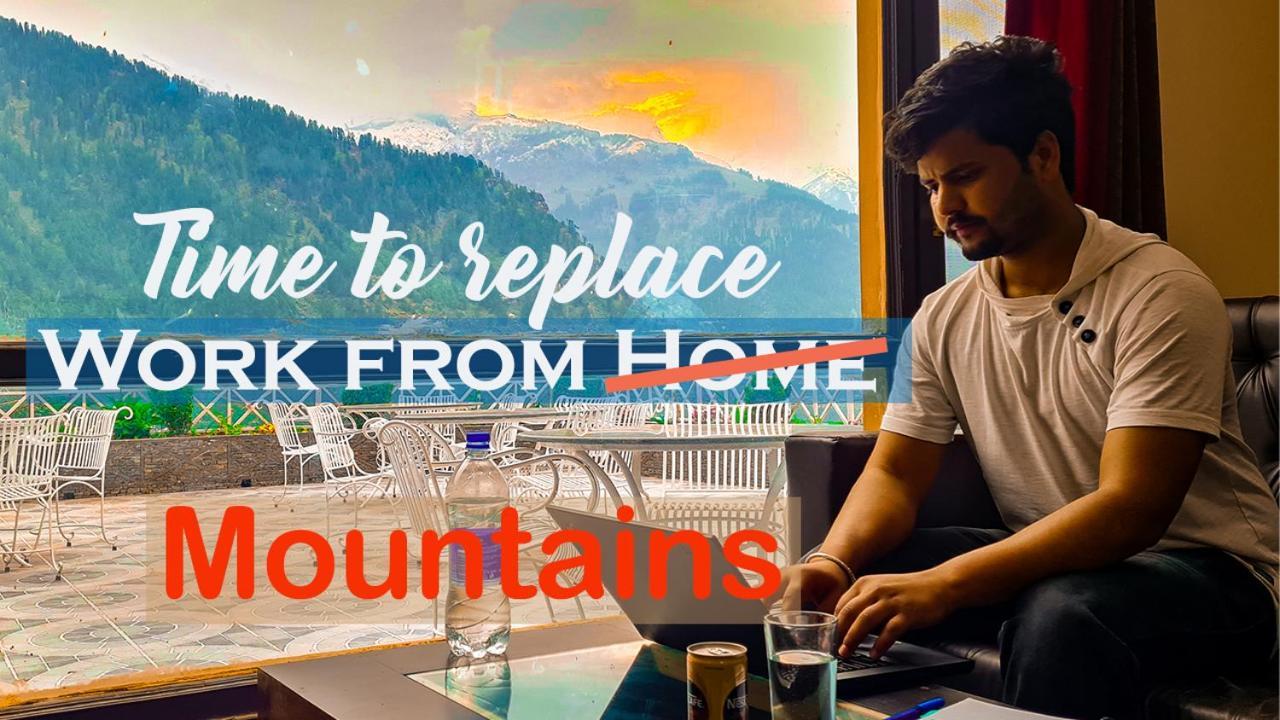 Hotel Mountain Top Manāli Exterior foto