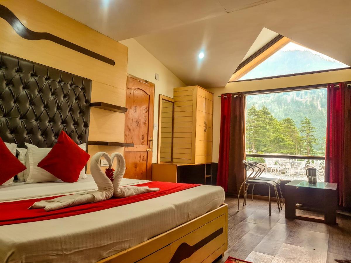 Hotel Mountain Top Manāli Exterior foto