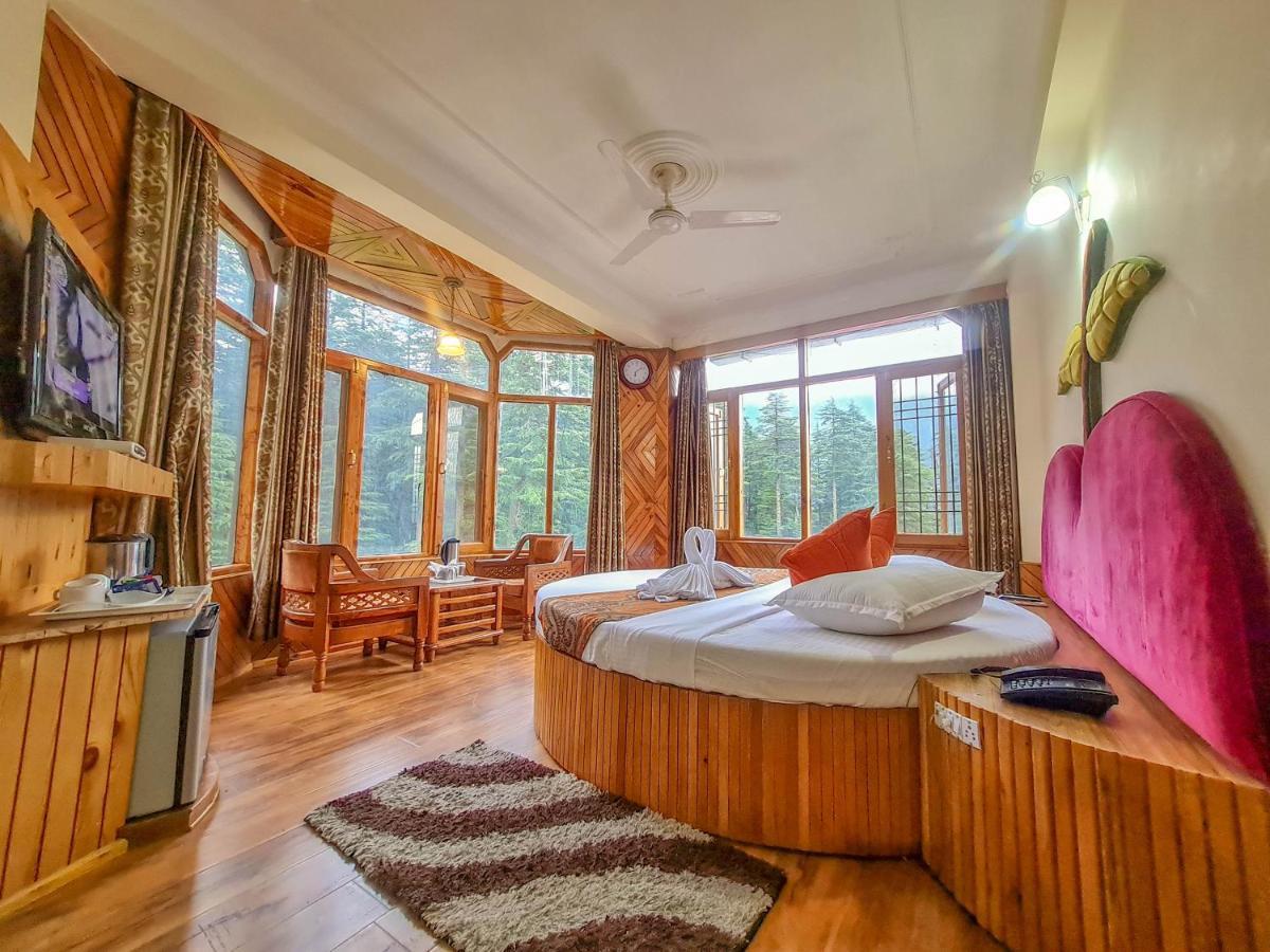 Hotel Mountain Top Manāli Exterior foto