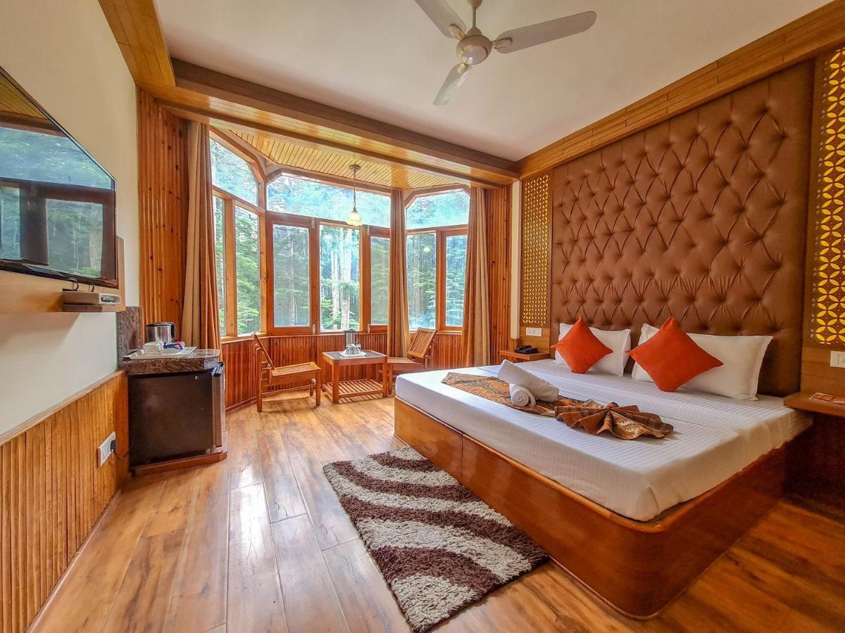 Hotel Mountain Top Manāli Exterior foto