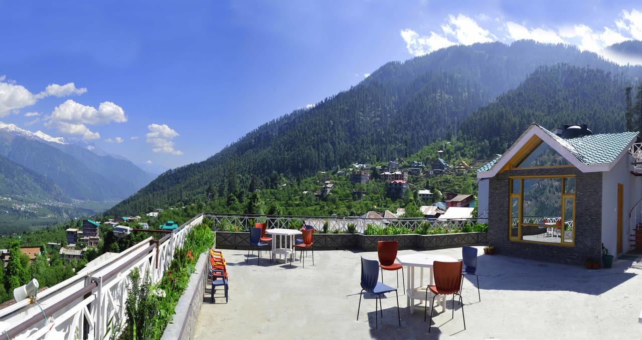Hotel Mountain Top Manāli Exterior foto