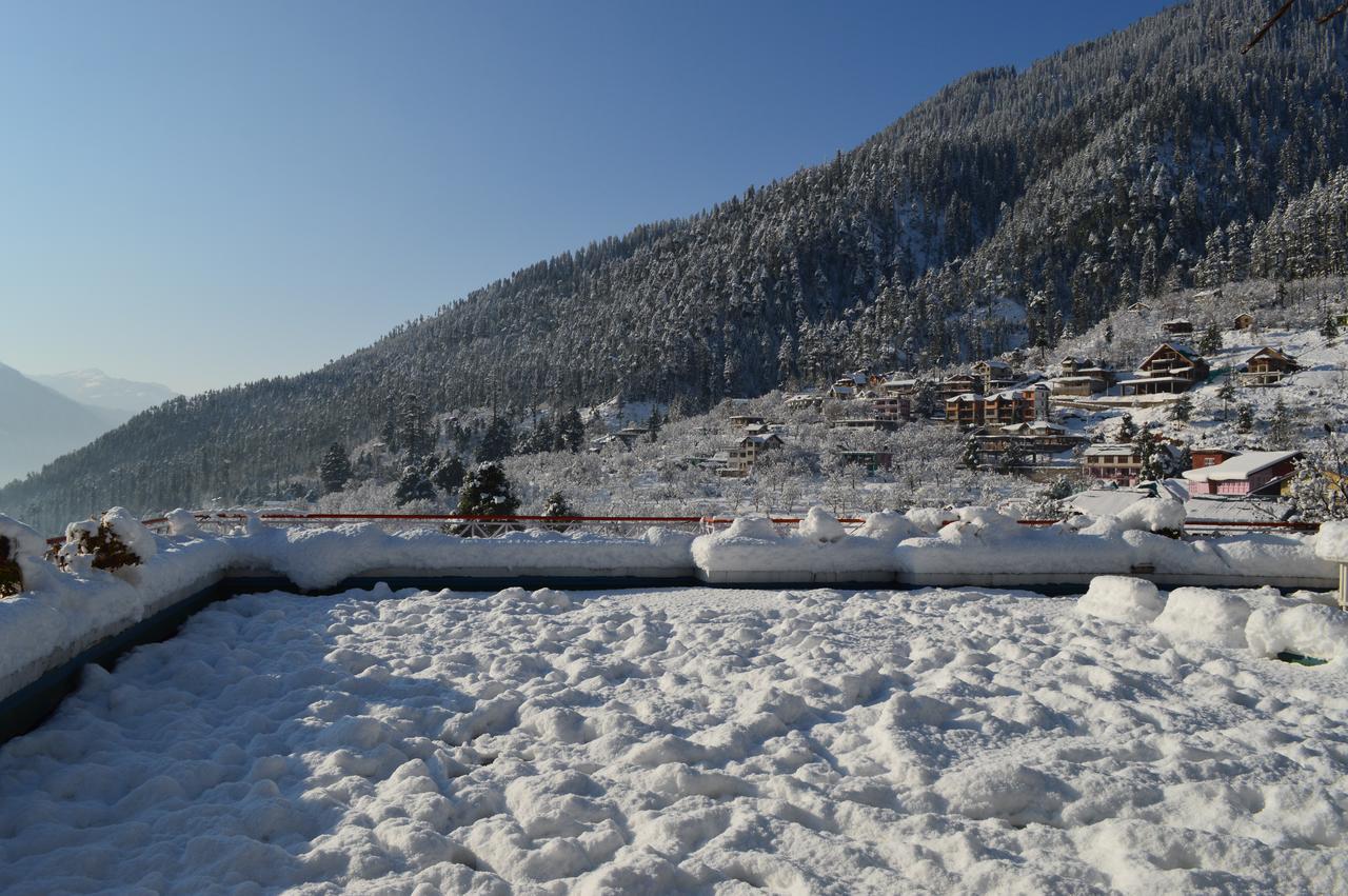 Hotel Mountain Top Manāli Exterior foto